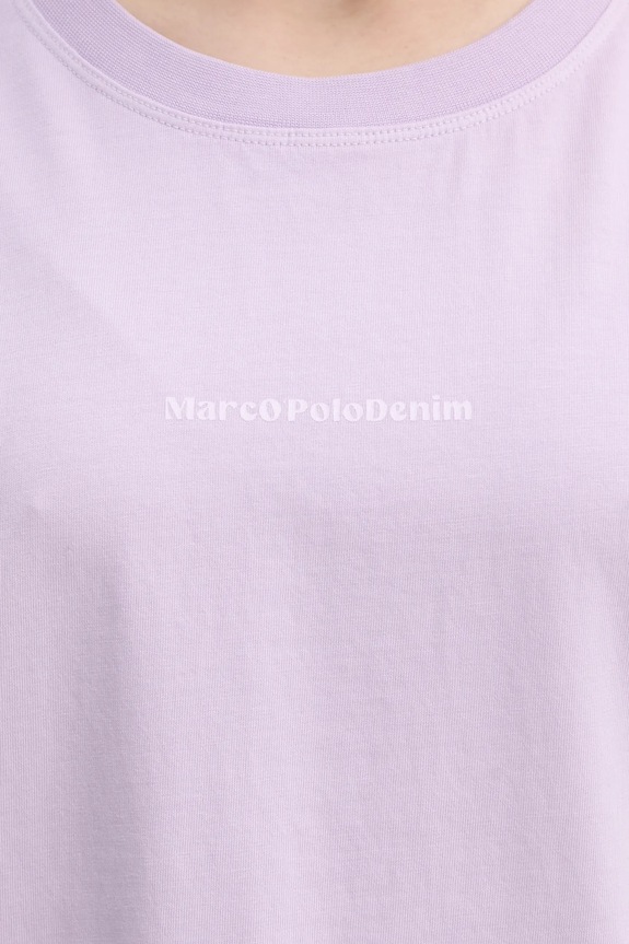 Marc O'Polo tricou din bumbac 5000005950 violet