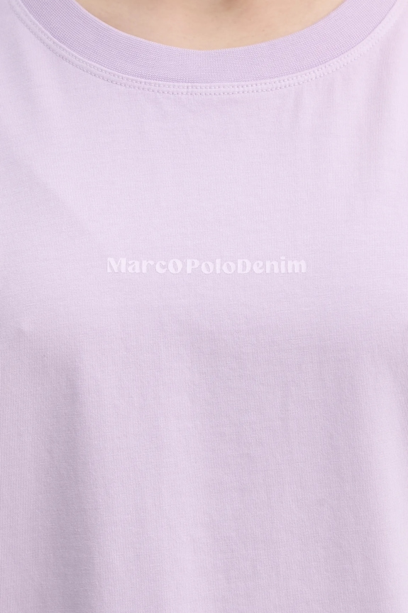 Marc O'Polo tricou din bumbac 5000005950 violet