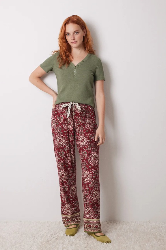 women'secret maglietta da pigiama MIX AND MATCH LOVE ACTUALLY verde 3278432