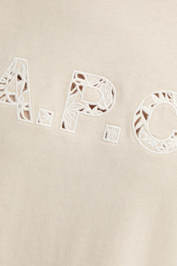 A.P.C. t-shirt in cotone annie - GOTS COHBQ.F26495 beige