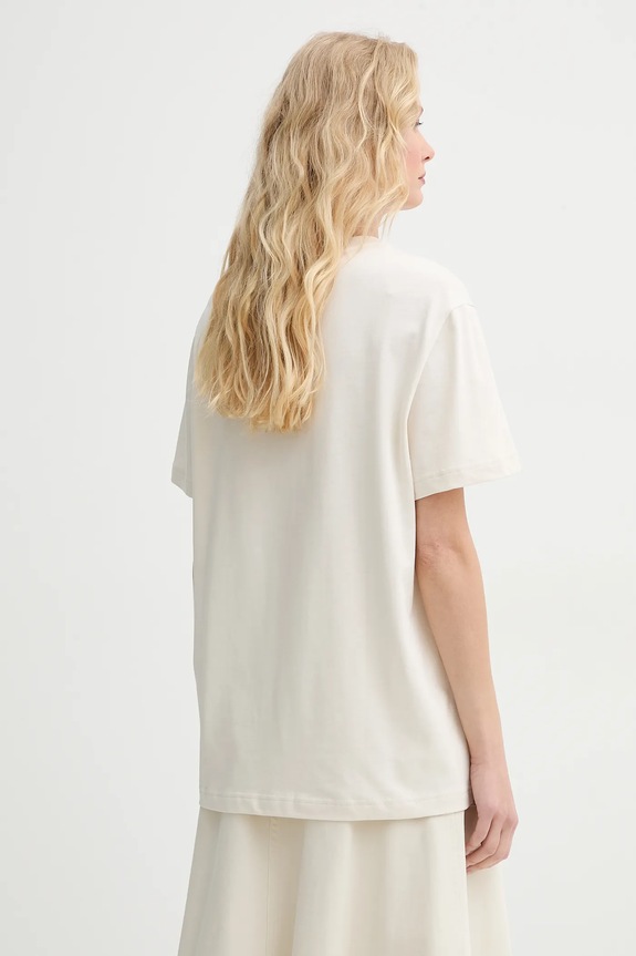 Одежда Хлопковая футболка A.P.C. t-shirt lenny - GOTS COHGS.M26504 бежевый
