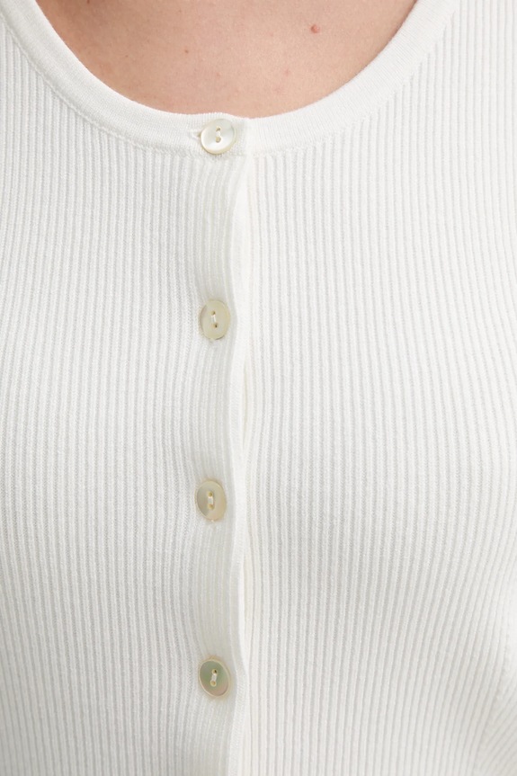 A.P.C. top debardeur ambre VIALM.F23410 fehér