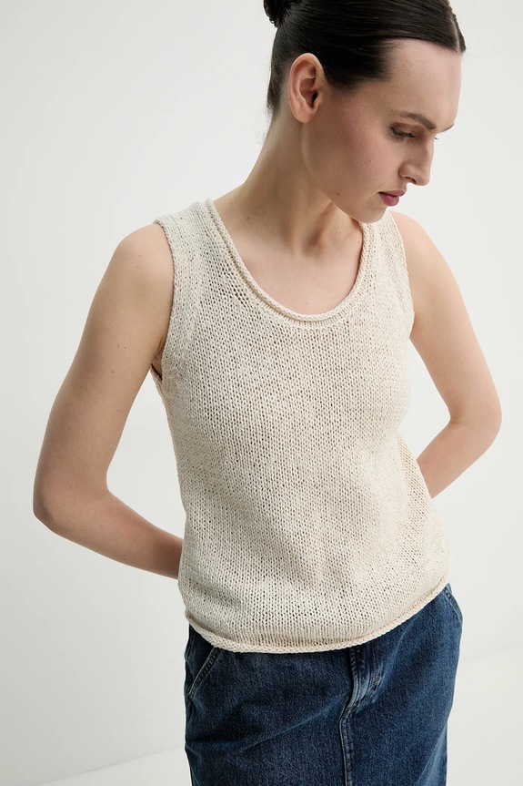 Top Marc O'Polo bež 503513663029