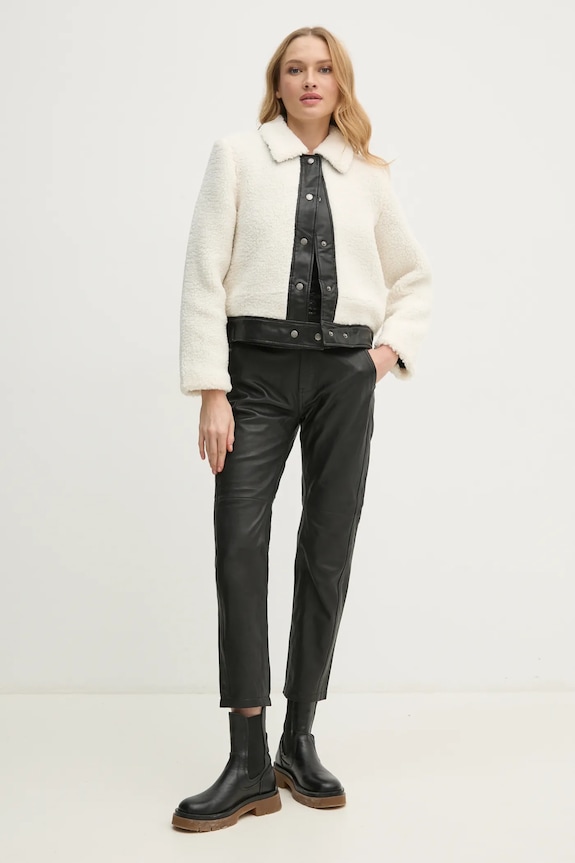Top Pepe Jeans LACEY PL505993 čierna SS25