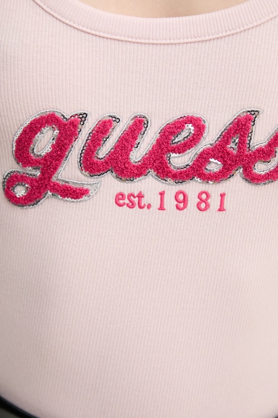 Top Guess CHENILLE růžová W5RP03.KA0H1