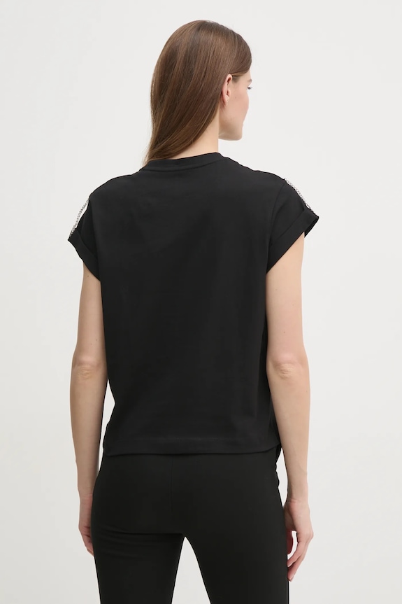 Μπλουζάκι Guess W5RI06.I3Z14 μαύρο SS25