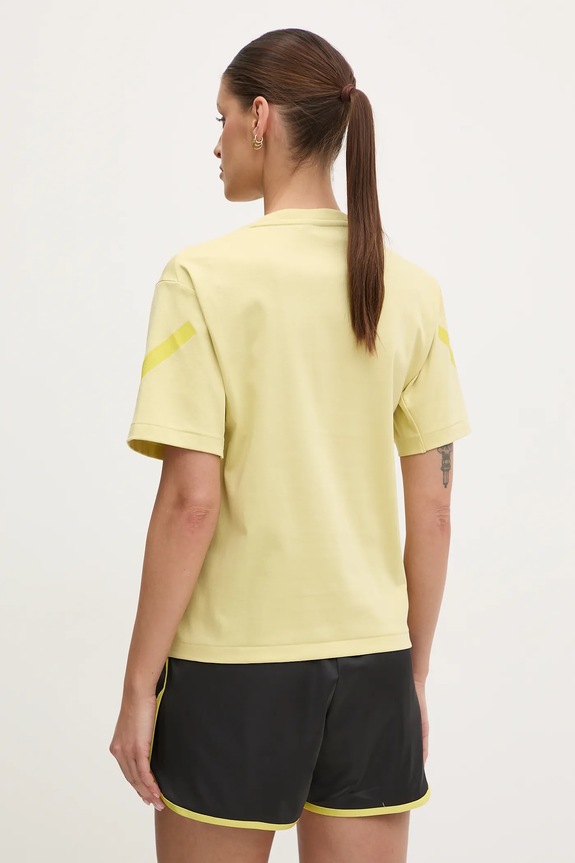 Odzież adidas t-shirt bawełniany Z.N.E. JC5400 żółty