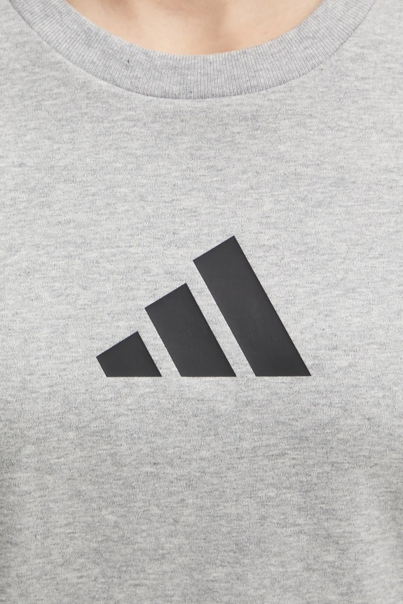 Bavlněné tričko adidas Z.N.E. JD9590 šedá