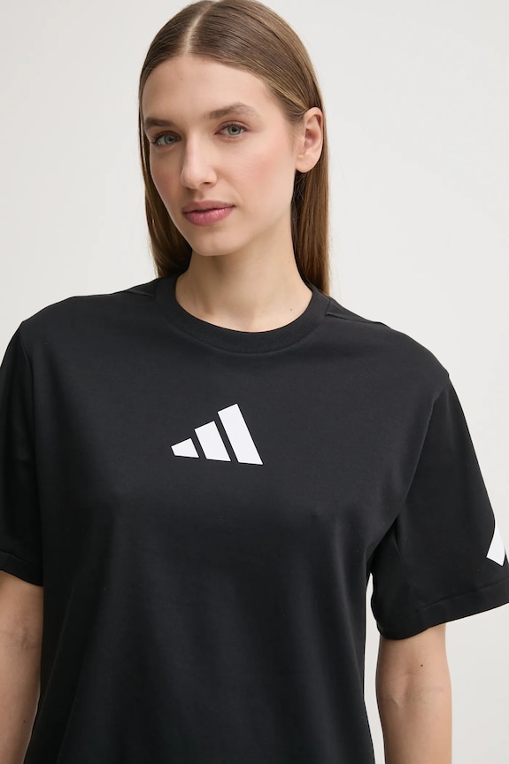 Oblečení Bavlněné tričko adidas Z.N.E. JJ4778 černá