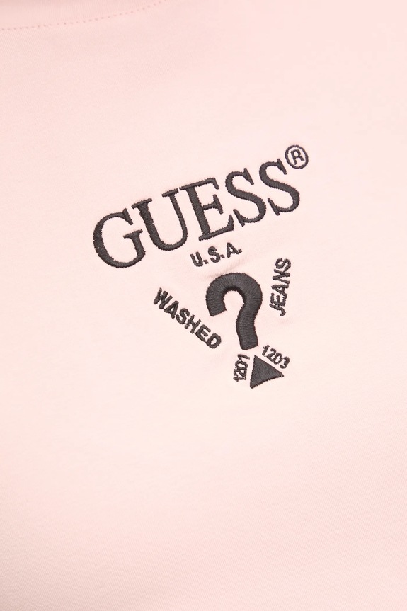 Tričko Guess COLETTE V4YI20.KCDH1 ružová