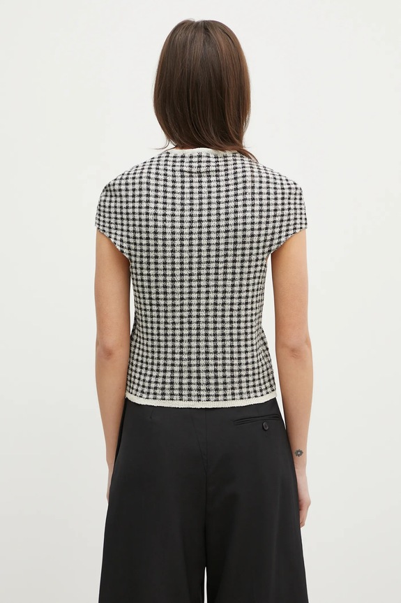 Îmbrăcăminte MM6 Maison Margiela bluza S52NC0346 bej