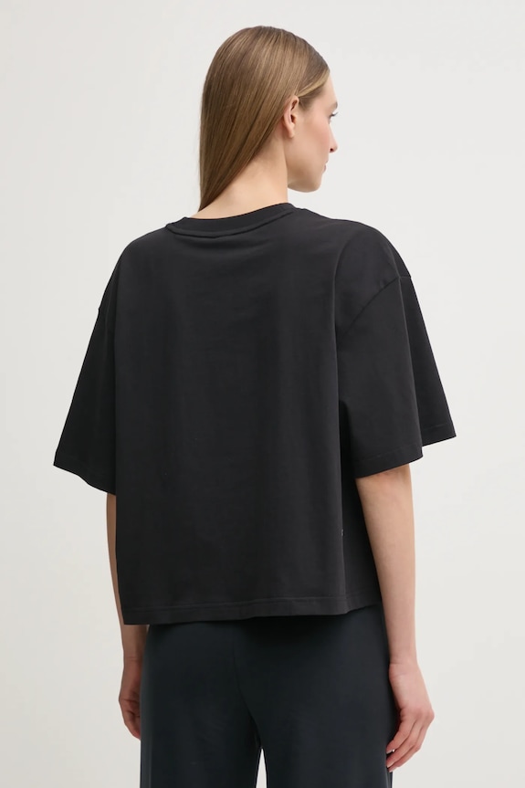 Oblečení Bavlněné tričko adidas Essentials Animal JM5886 černá