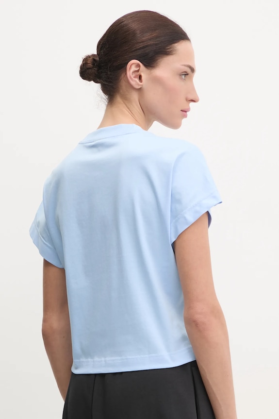 Odzież adidas t-shirt bawełniany ALL SZN JJ1238 niebieski