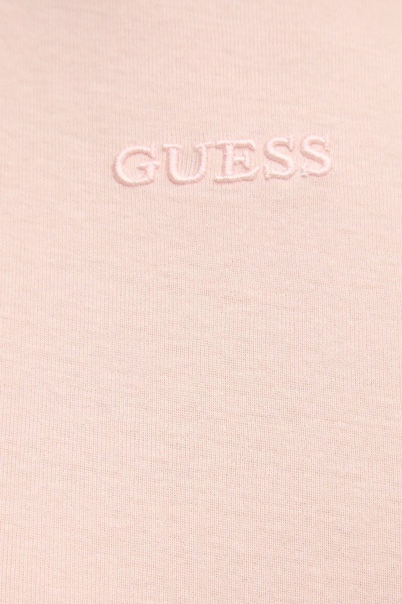 Βαμβακερό τοπ Guess GELSEY V5RP14.KCOI1 ροζ