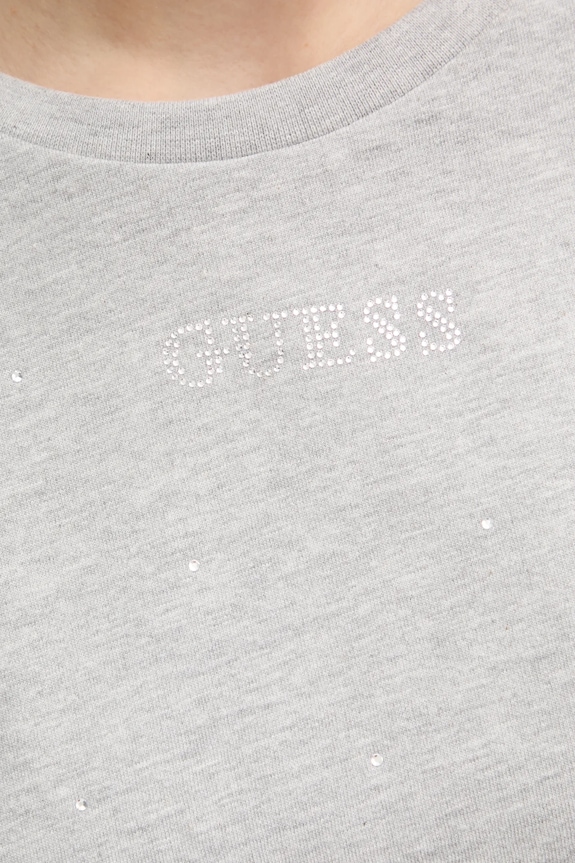 Tričko Guess RHINESTONES V5RI18.I3Z14 šedá