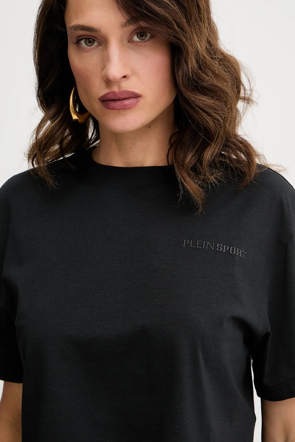 PLEIN SPORT t-shirt czarny SAEC.WTK3560.STE001N
