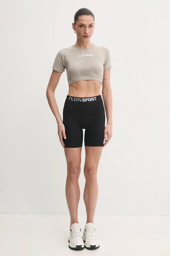 PLEIN SPORT t-shirt SAEC.WTK3566.STE003N beige SS25
