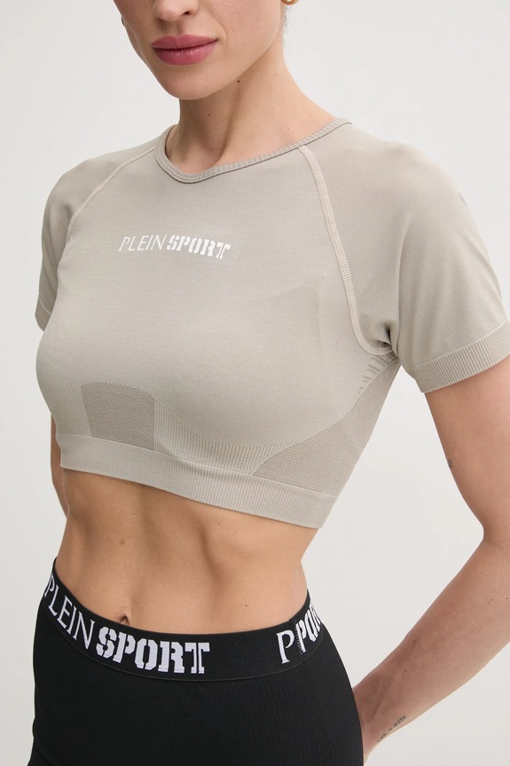 PLEIN SPORT t-shirt beige SAEC.WTK3566.STE003N