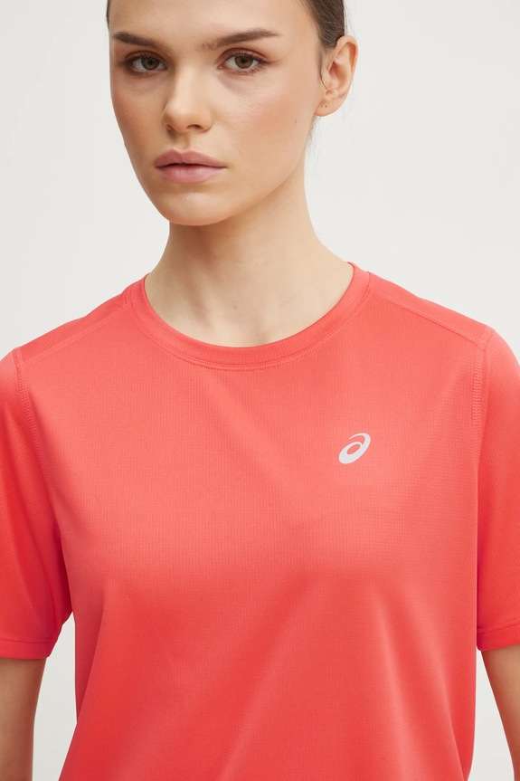 Asics t-shirt do biegania Core pomarańczowy 2012D170