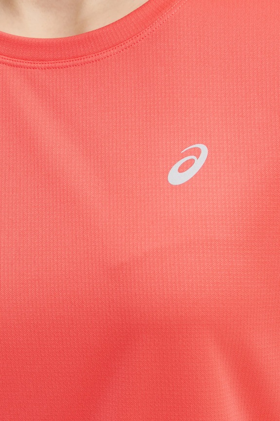 Asics t-shirt do biegania Core 2012D170 pomarańczowy
