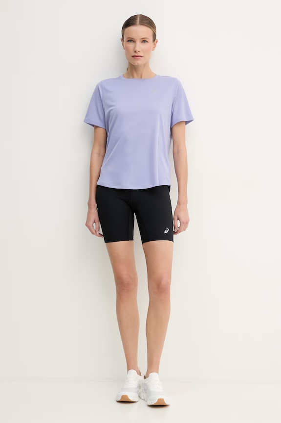 Kratka majica za tek Asics Core 2012D170 vijolična SS26