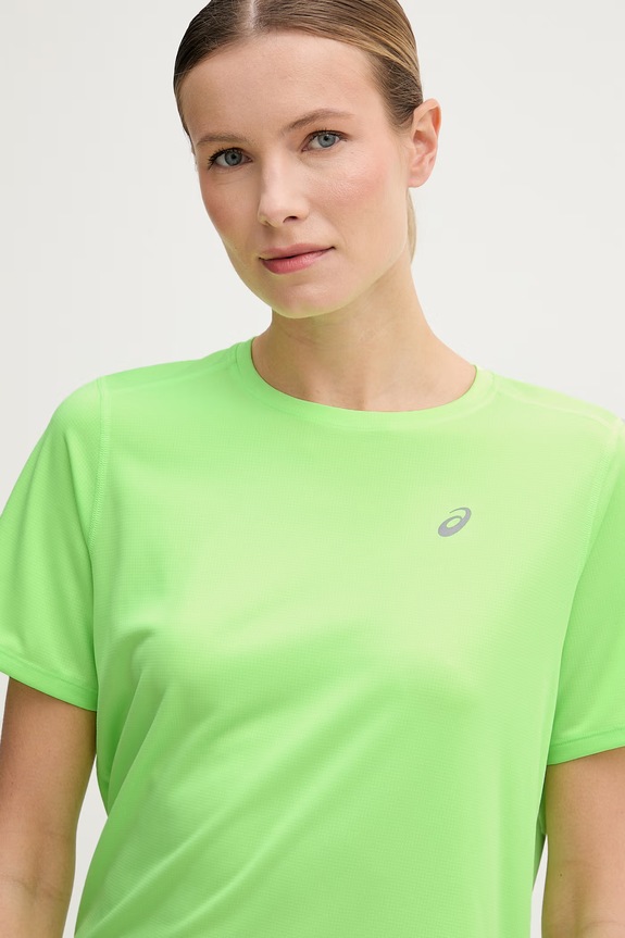 Μπλουζάκι για τρέξιμο Asics Core πράσινο 2012D170