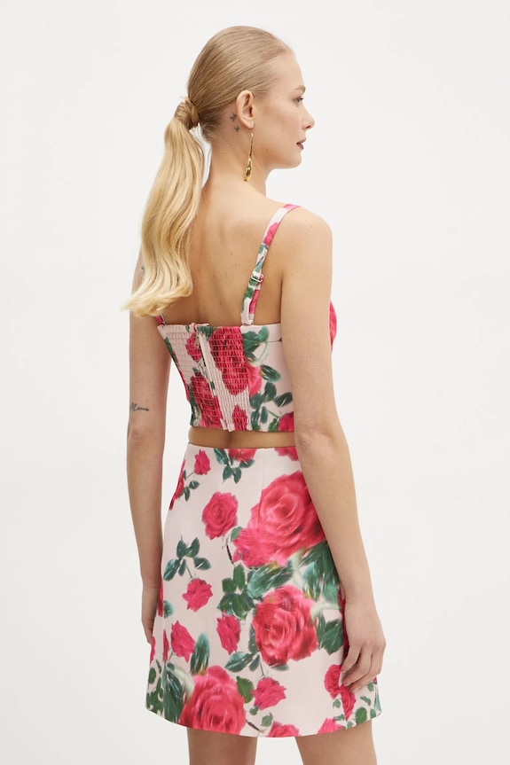 Odzież Guess top RAISSA W5RH26.WGLO2 różowy