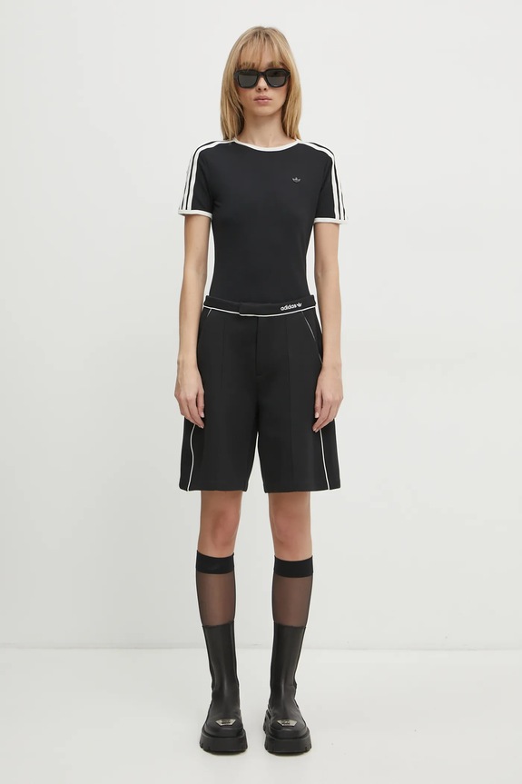 adidas Originals t-shirt 3-Stripes Cali Tee JD5468 black