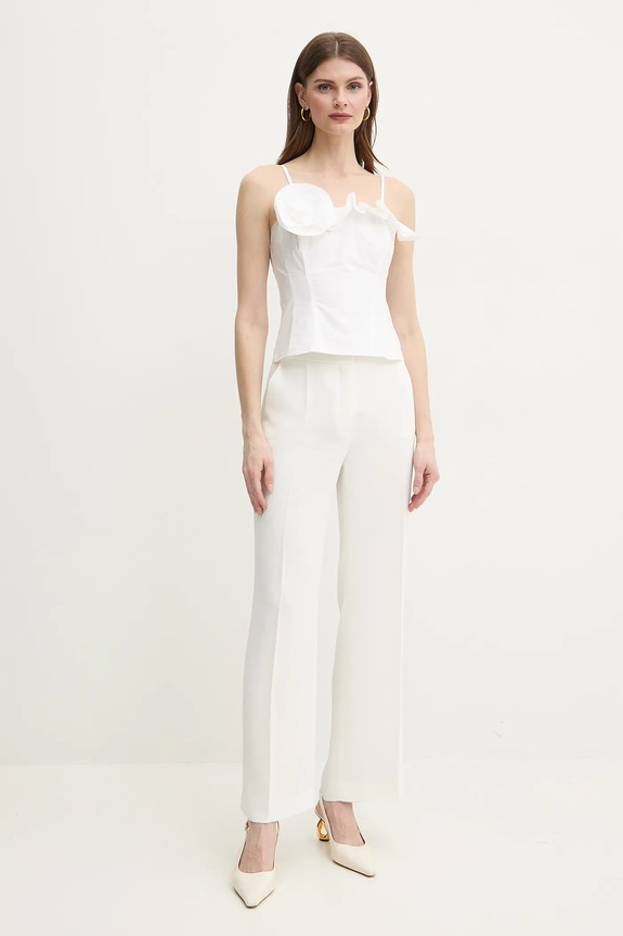 Marella bluza din bumbac ELLENO alb 2513161031