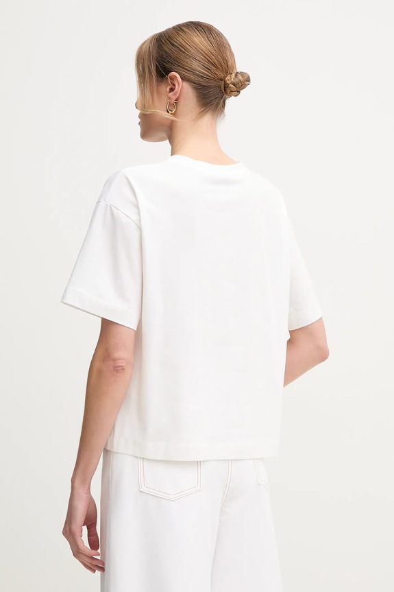 Odzież Marella t-shirt NEREIDE 2513971044 biały