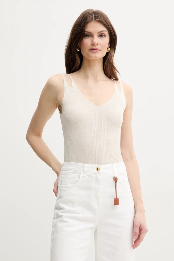 Marella top Emme by Marella slim beige 2515361091