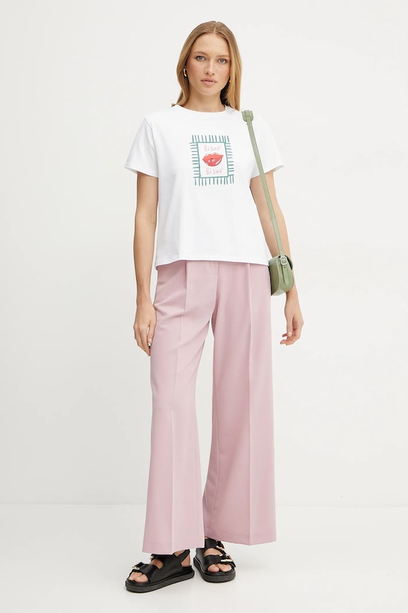 Majica kratkih rukava Marella Emme by Marella 2515971052 bijela SS25