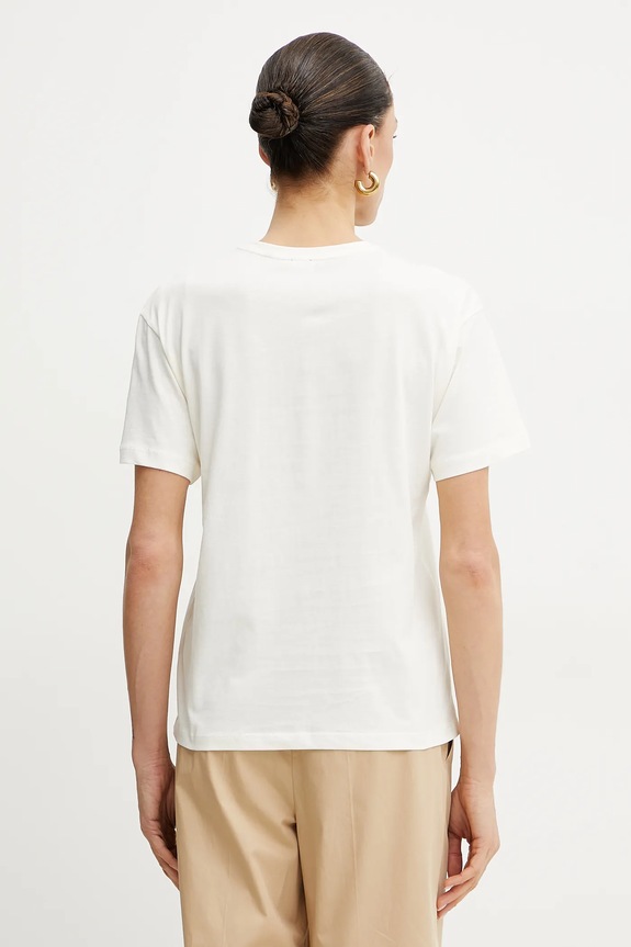 Ruházat Marella pamut póló Emme by Marella 2515971072 bézs