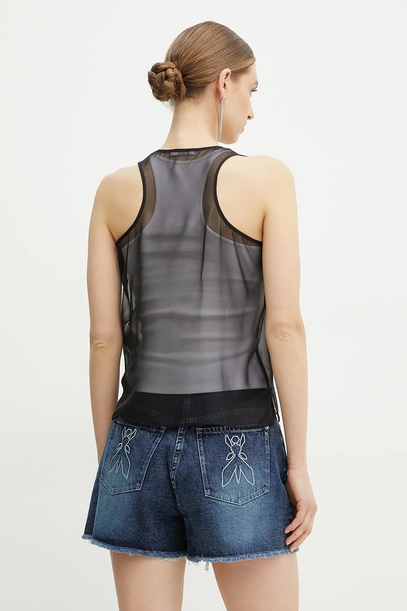 Top Patrizia Pepe μαύρο 2C1613.A580