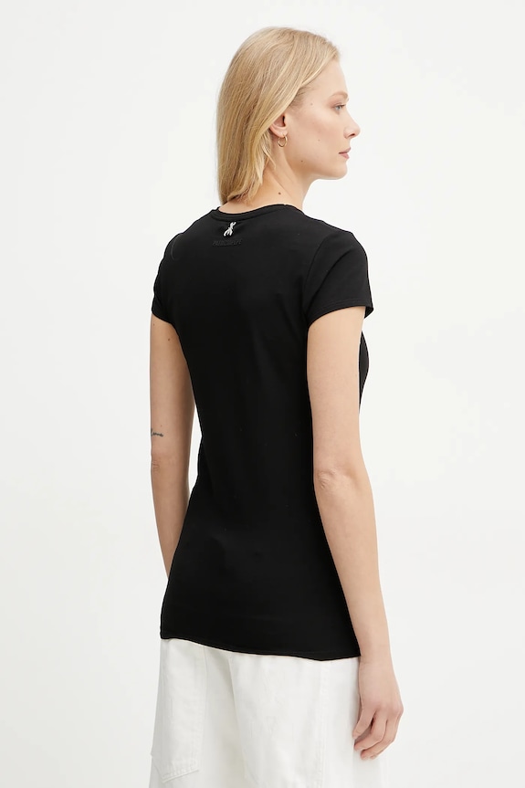 Tričko Patrizia Pepe 2M4469.J013 černá SS25
