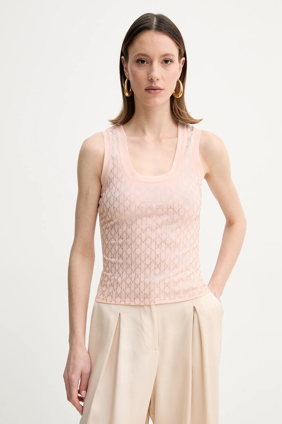 Marciano by Guess top ARIA aplikacja pomarańczowy 5RGP21.6311A