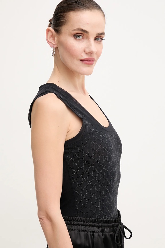 Marciano by Guess top ARIA 5RGP21.6311A czarny SS26