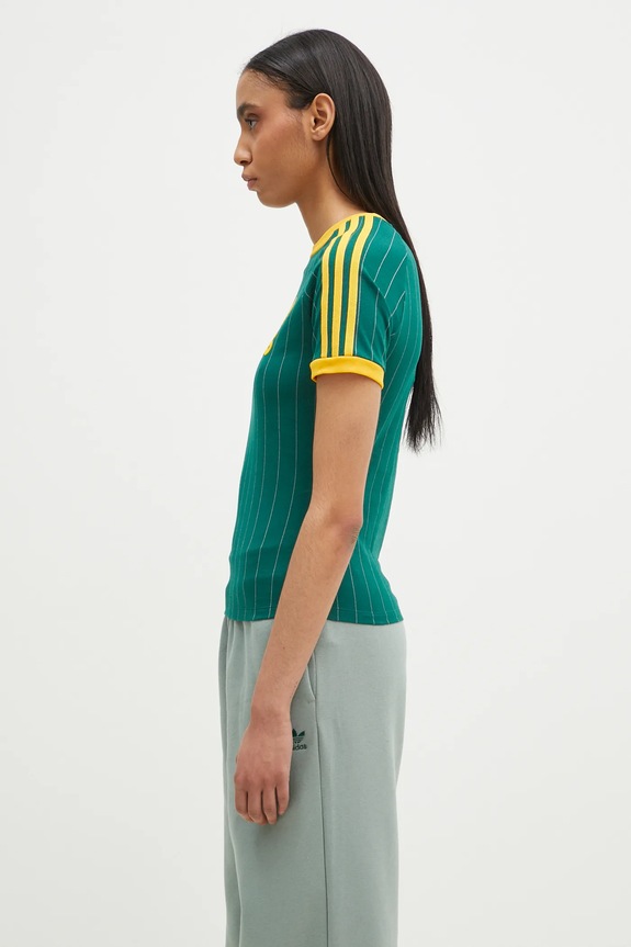 adidas Originals t-shirt GRAPHIC CALI T JC7703 green SS25