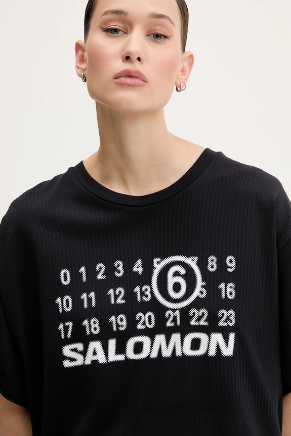 MM6 Maison Margiela t-shirt nero S52GC0345.M20101