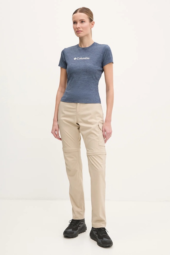 Columbia t-shirt sportowy Columbia Move 2103691 granatowy SS26
