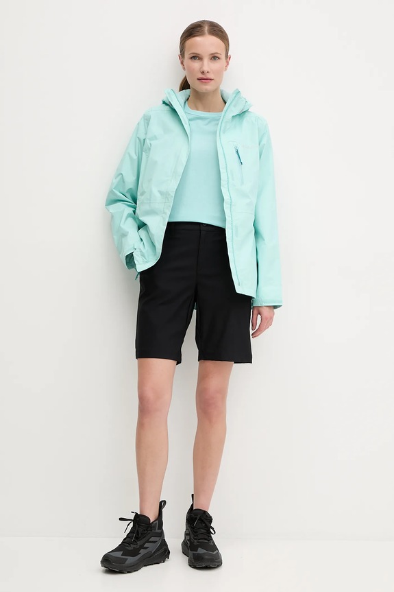 Αθλητικό μπλουζάκι Columbia Sun Trek 2145251 τιρκουάζ SS25