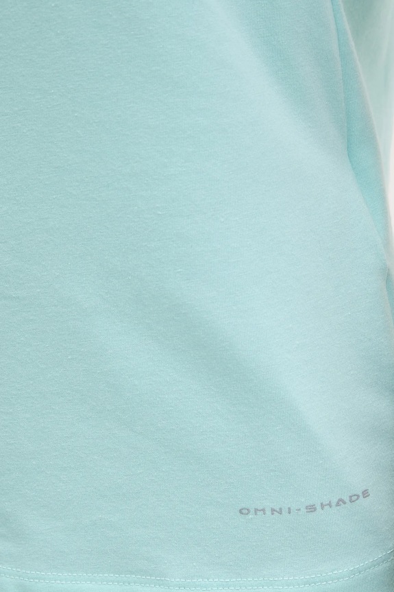 Αθλητικό μπλουζάκι Columbia Sun Trek 2145251 τιρκουάζ