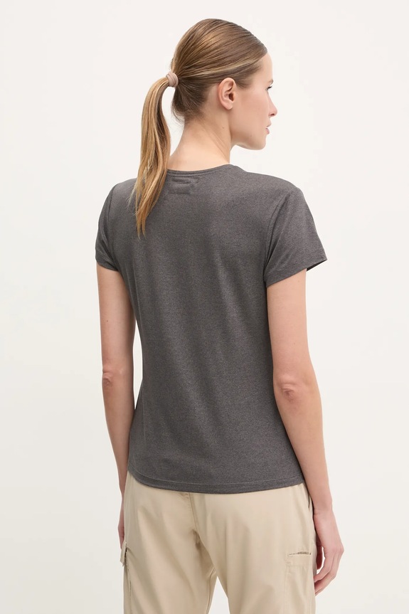 Odzież Columbia t-shirt sportowy Sloan Ridge 2077451 szary