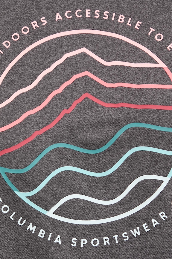 Columbia t-shirt sportowy Sloan Ridge 2077451 szary