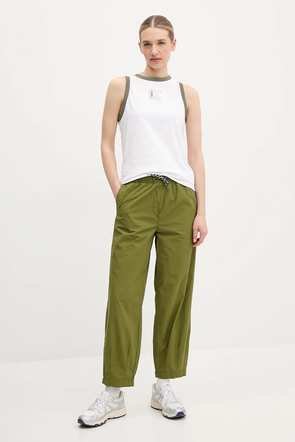 Pamučni top Columbia Rolling Bend 2119981 bijela SS25