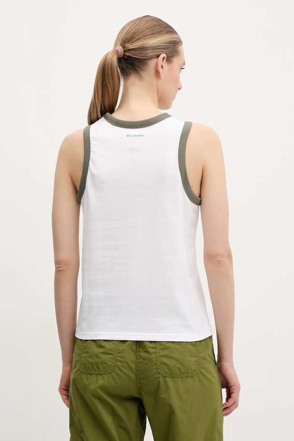 Odjeća Pamučni top Columbia Rolling Bend 2119981 bijela