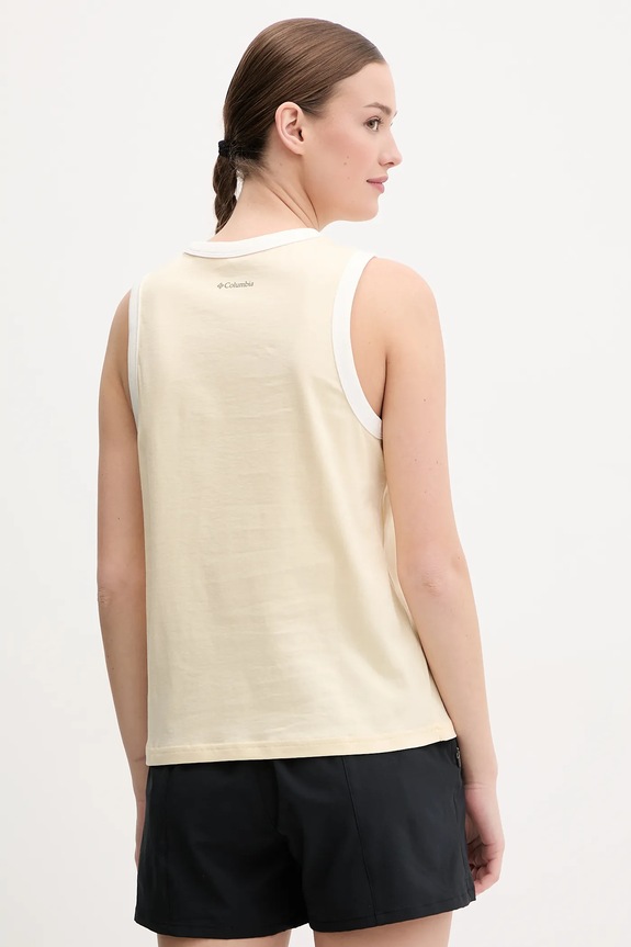 Odjeća Pamučni top Columbia Rolling Bend 2119981 zlatna