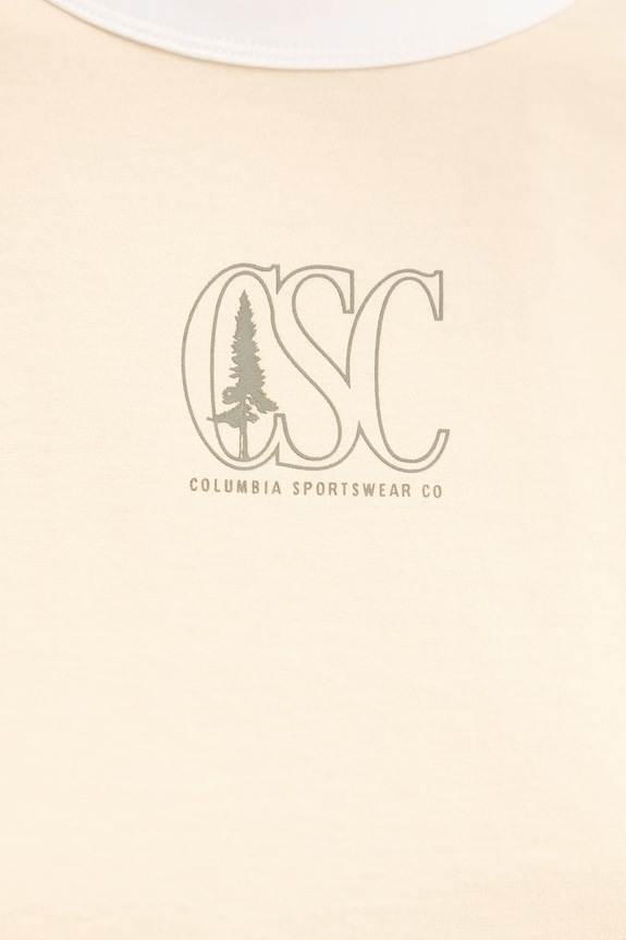 Pamučni top Columbia Rolling Bend 2119981 zlatna