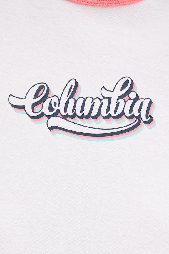 Columbia pamut póló Rolling Bend 2120001 fehér