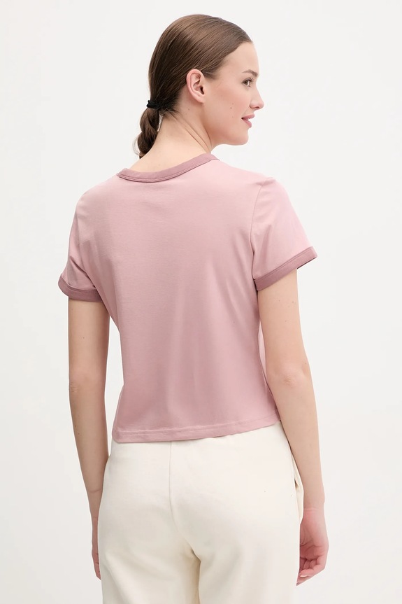 Oblačila Bombažna kratka majica Columbia Rolling Bend 2120001 roza